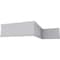 Ekena Millwork 7 3/4"H x 1"P x 94 1/2"L Elsinor Fluted Frieze MLD07X01EL - alternate 7
